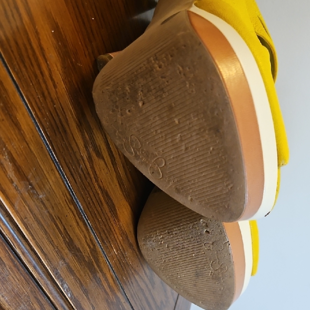 Yellow Platform Heels - Picture 7 of 9